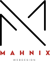 Mahnix - Webdesign - Logo - Background transparent - schwarzes Design - Small
